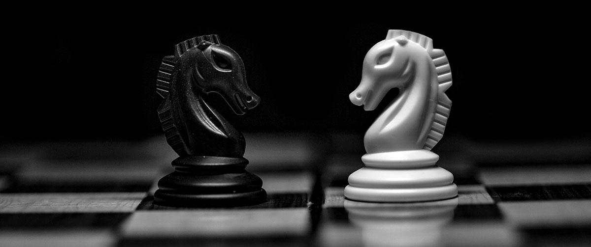 two chess knights