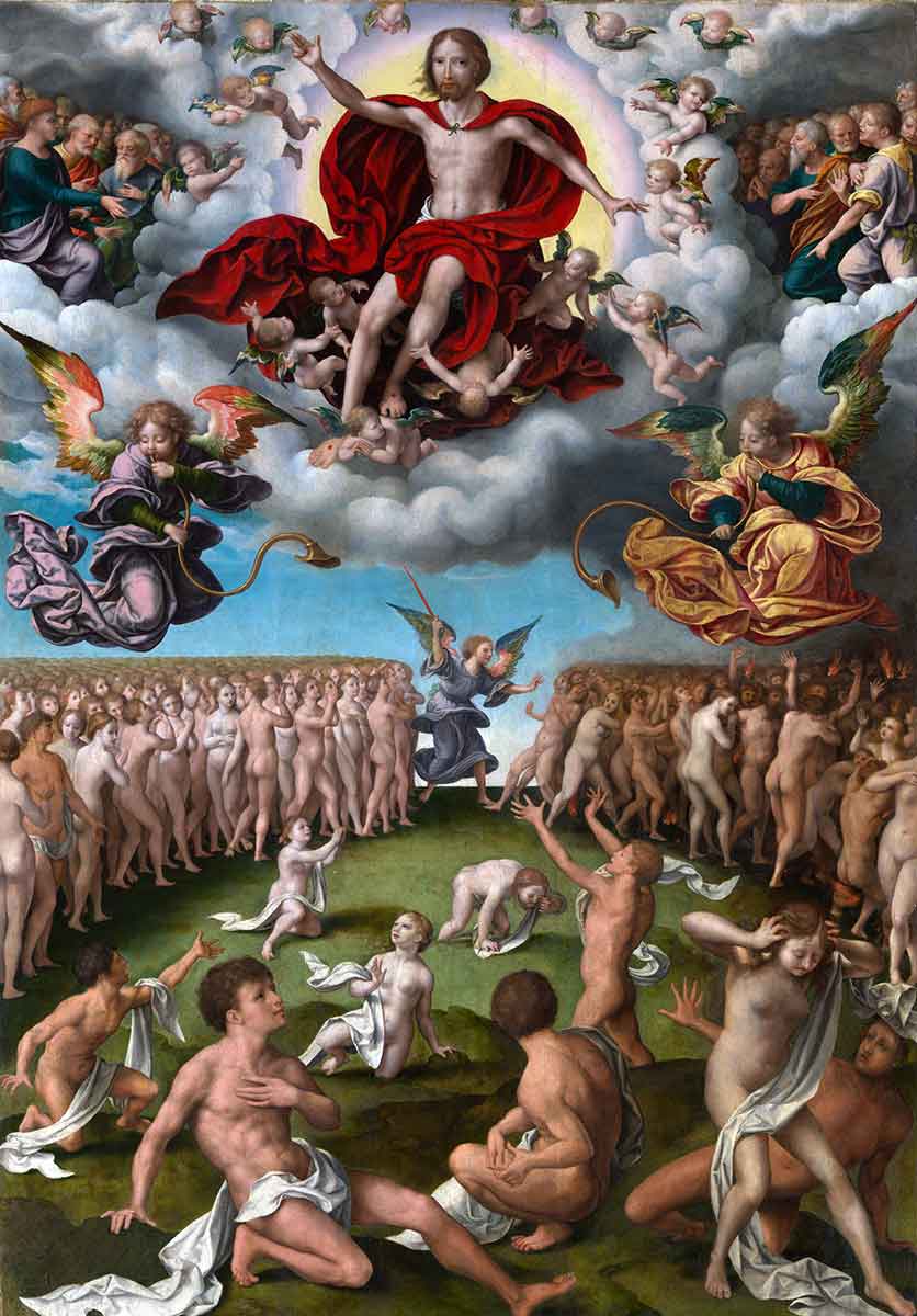 van cleve the last judgment painting