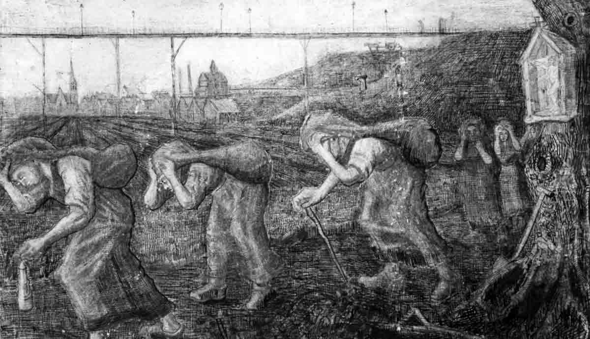 van gogh coal miners