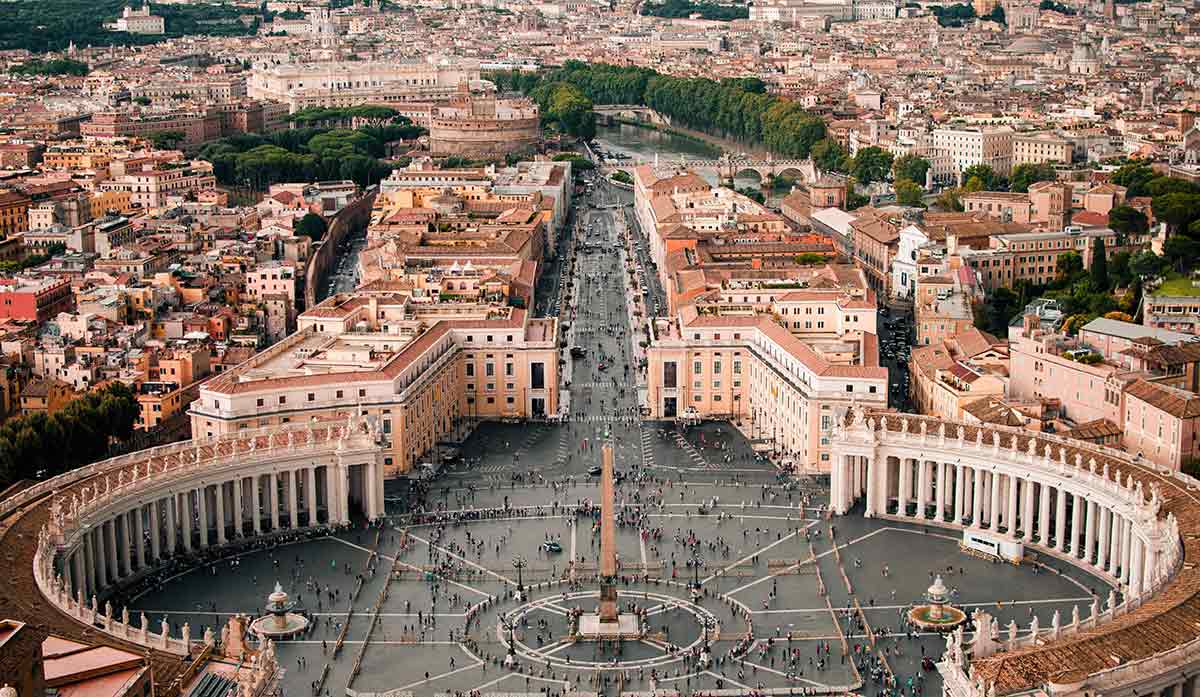 view of vatican