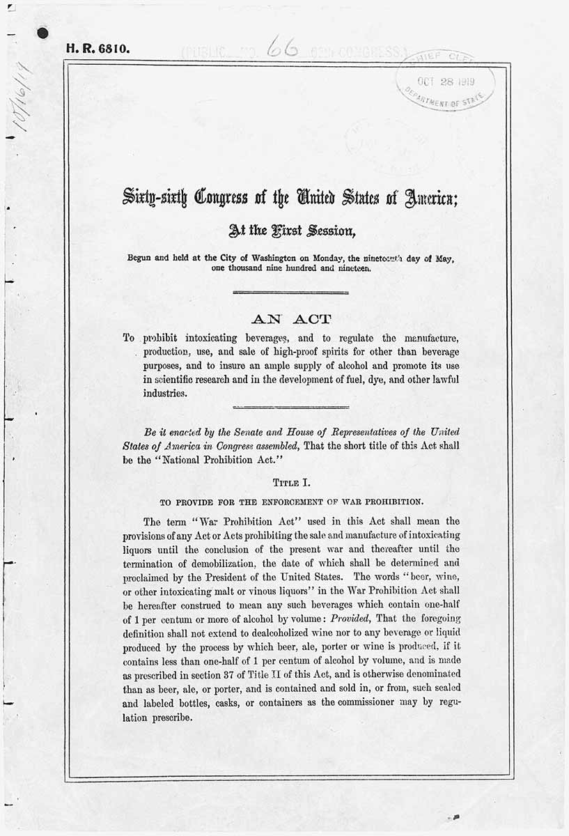 volsted act first page