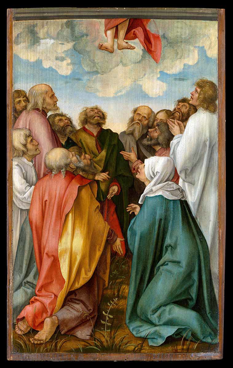 von kulmbach the ascension of christ painting