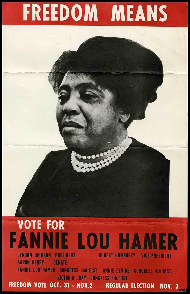 vote for fannie lou hamer