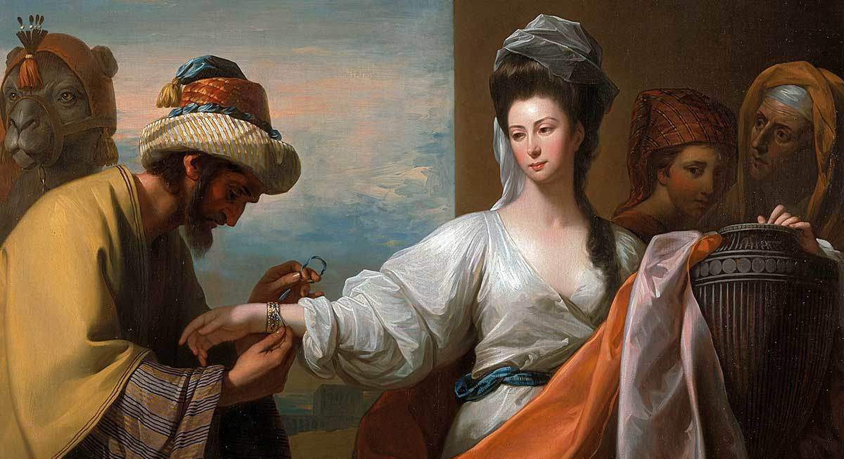 west bracelet rebecca well marriage hebrew bible