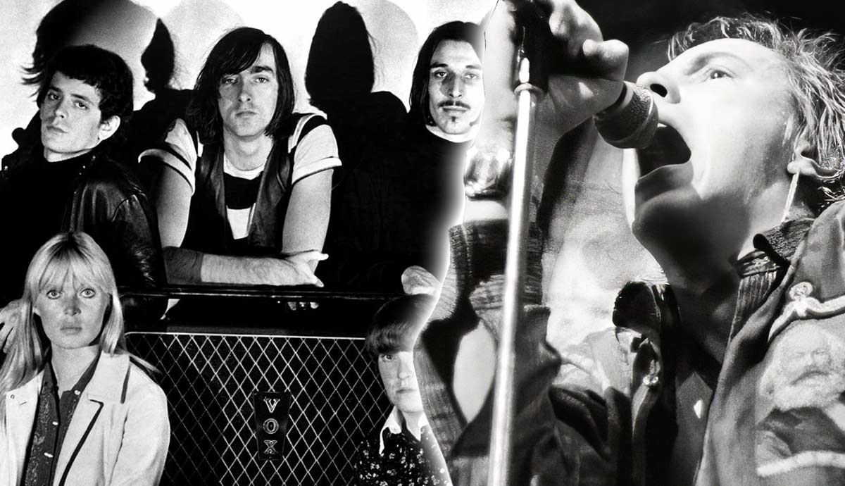 The Velvet Underground and sex pistols