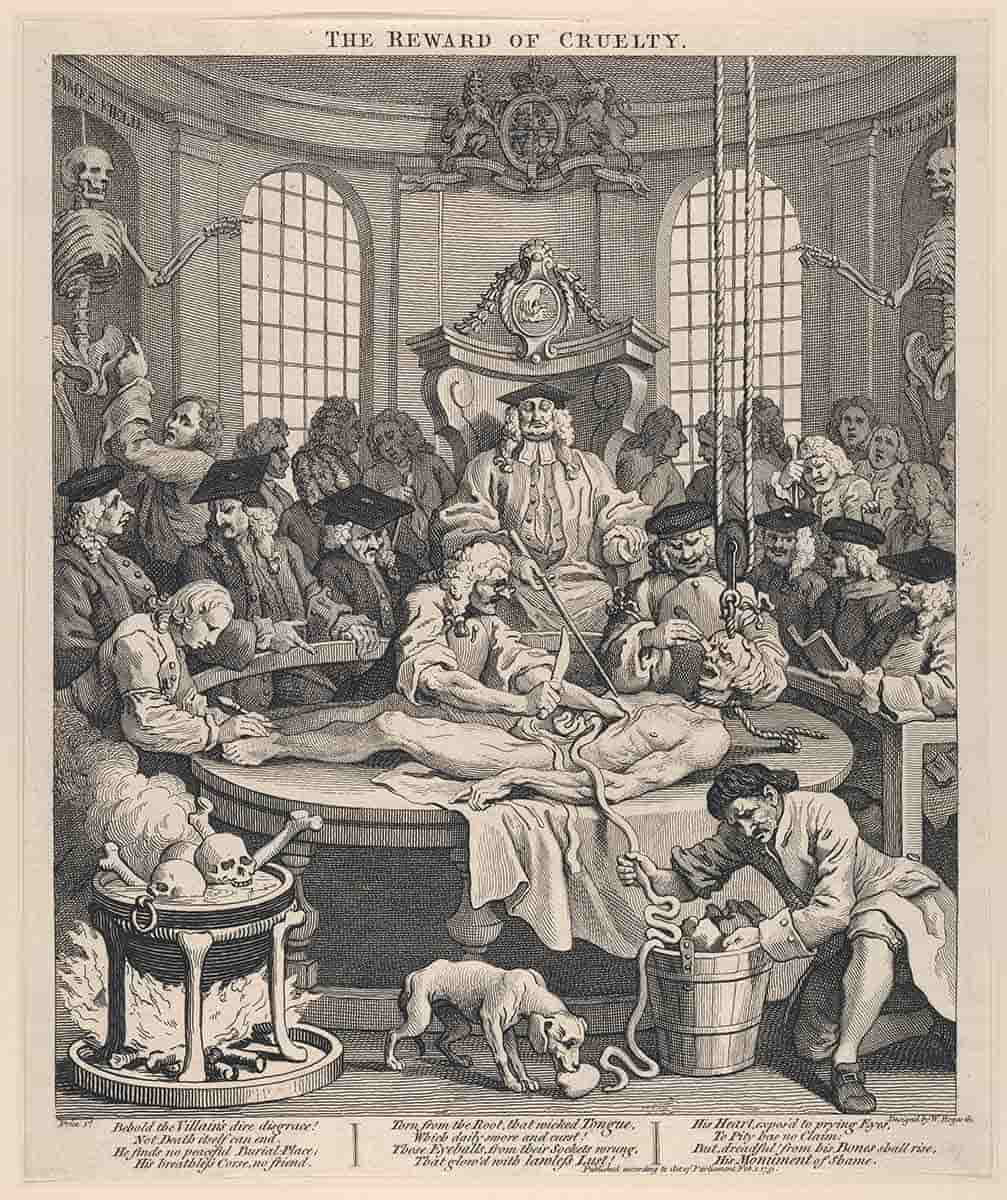 william hogarth reward cruelty