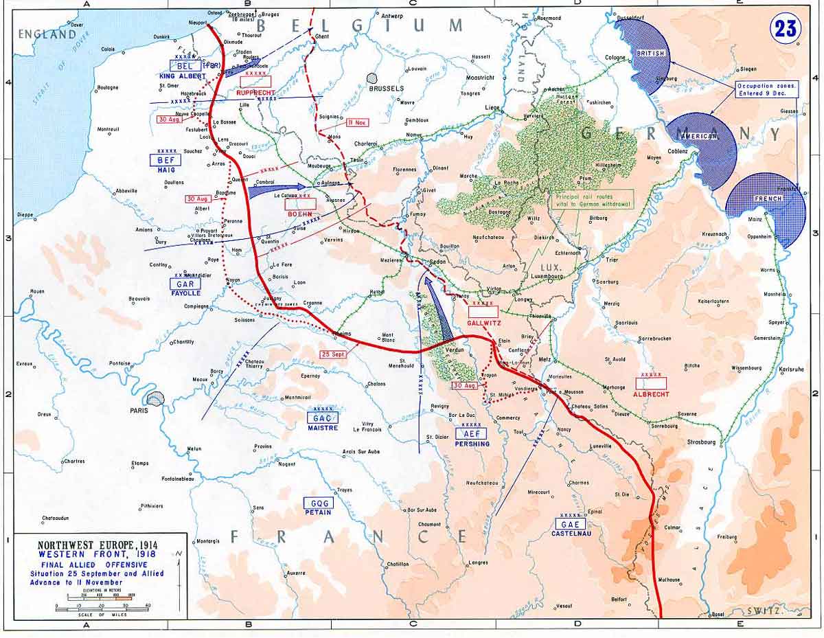 100 days offensive 1918