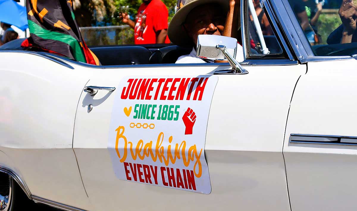 2025 juneteenth parade car