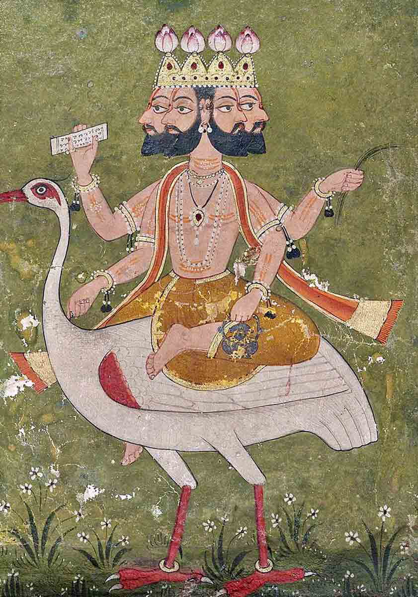 3 brahma painting