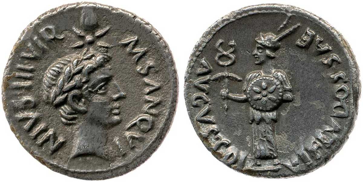 Coin Divus Julius Ludi Saeculares