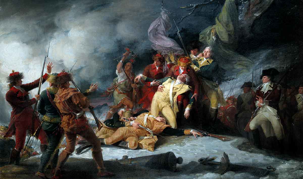 Death of General Montgomery Quebec