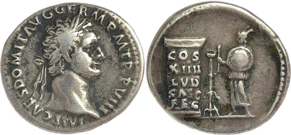 Domitian Coin Ludi Saeculares
