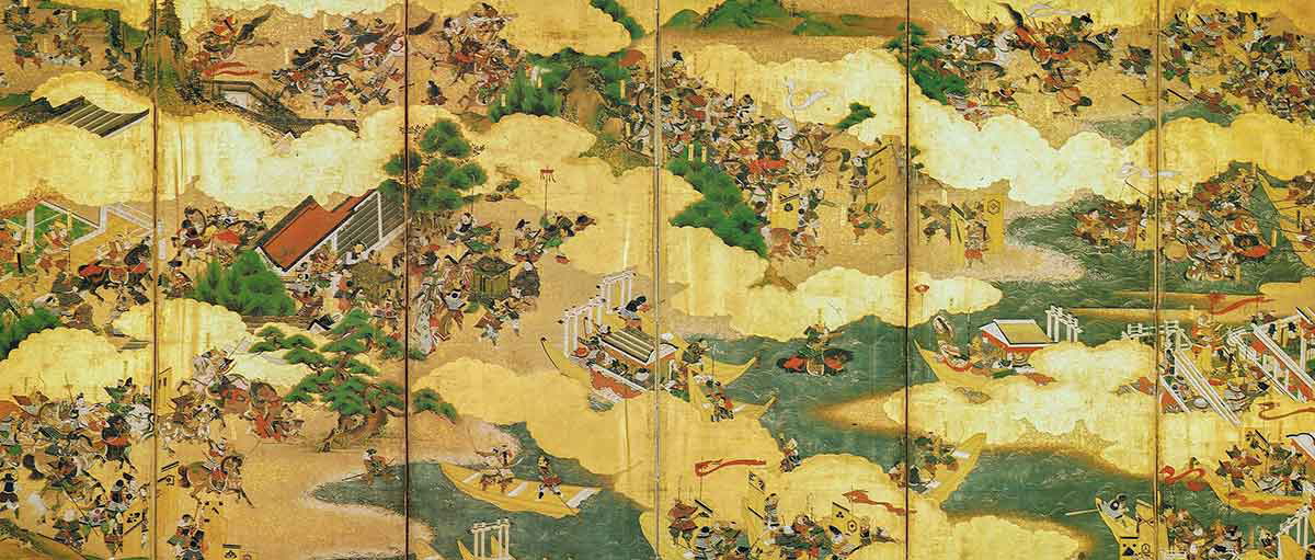 Genpei war illustration