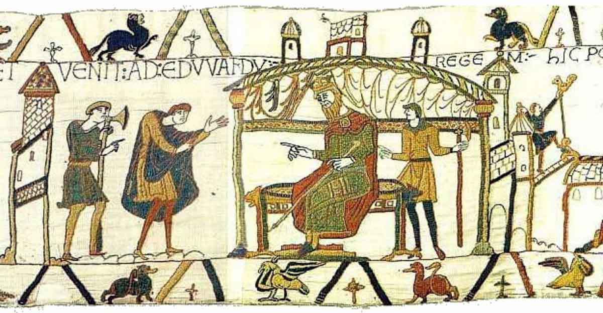 Harold visits Edward