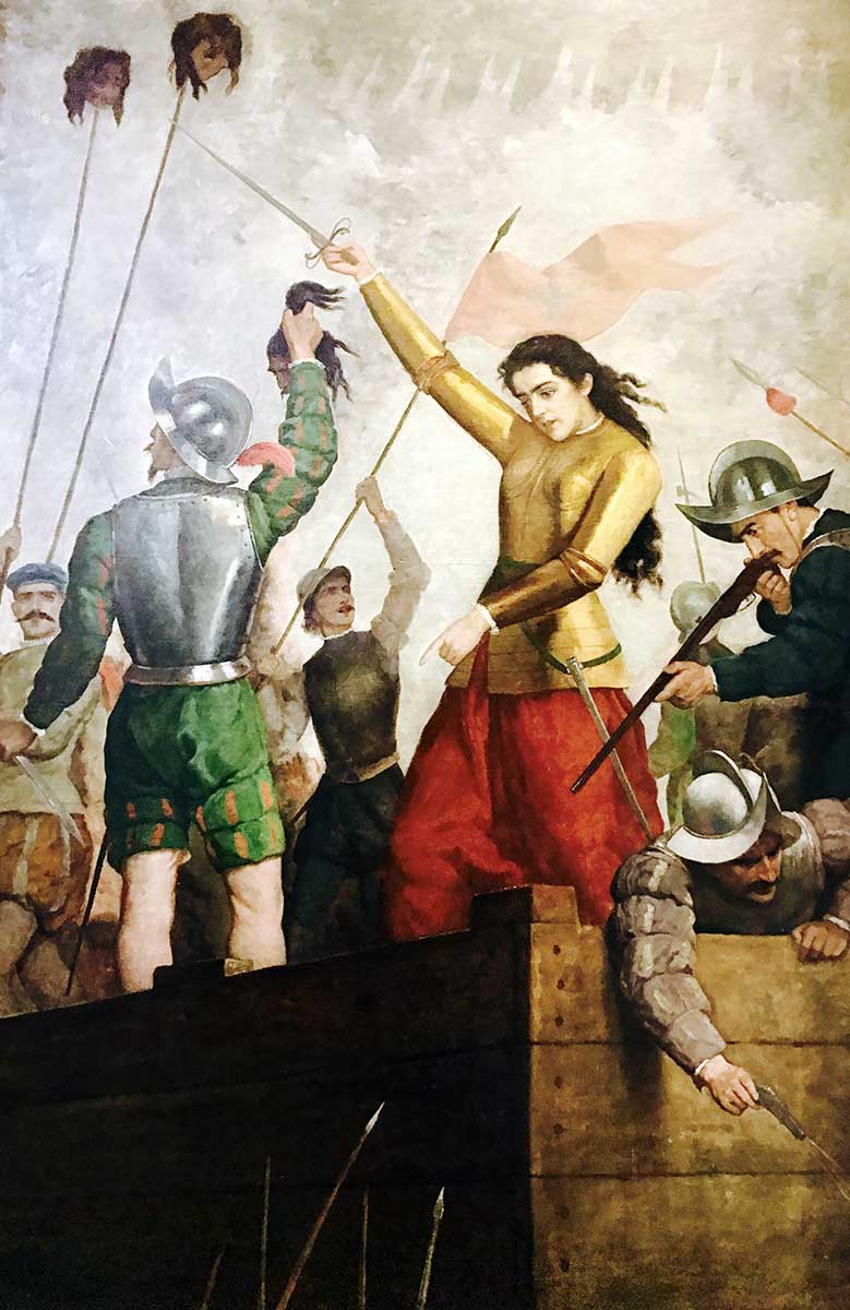 Ines de Suarez conquistadora chile