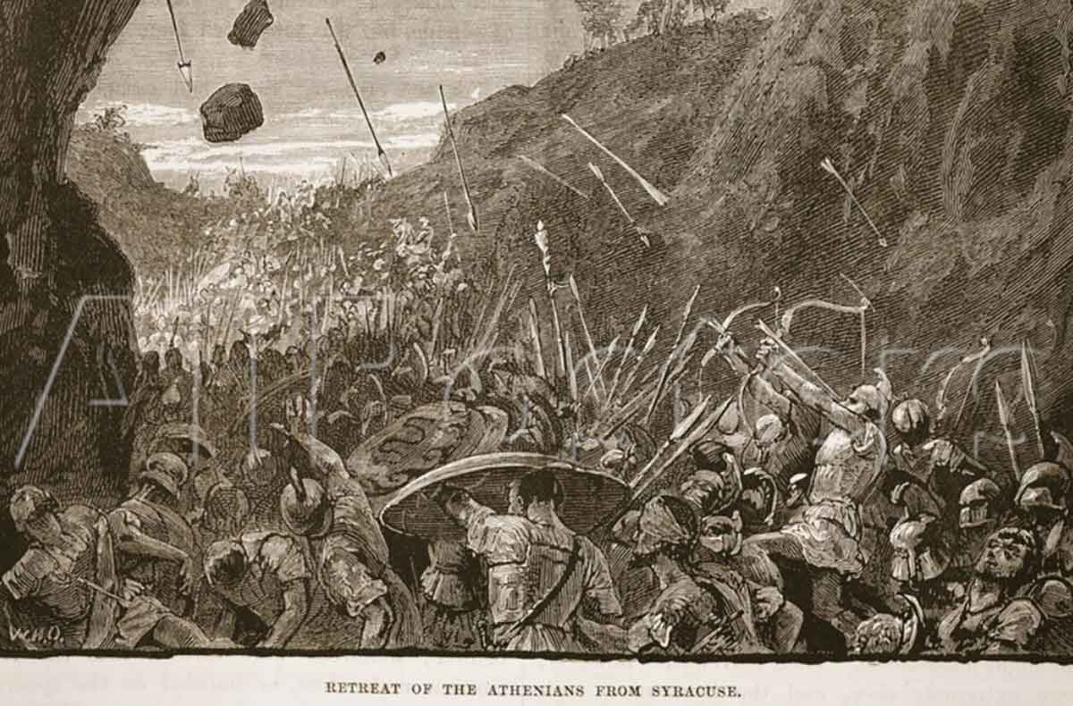 Retreat Athenians Syracuse