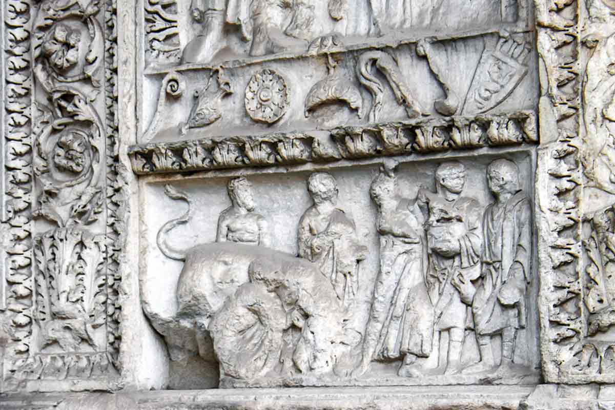 Sacrifice Arcus Argentariorum