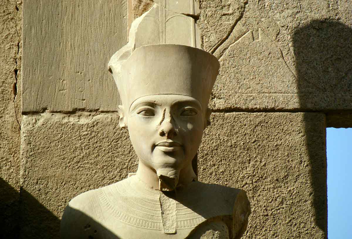 Statue Amun Karnak Temple
