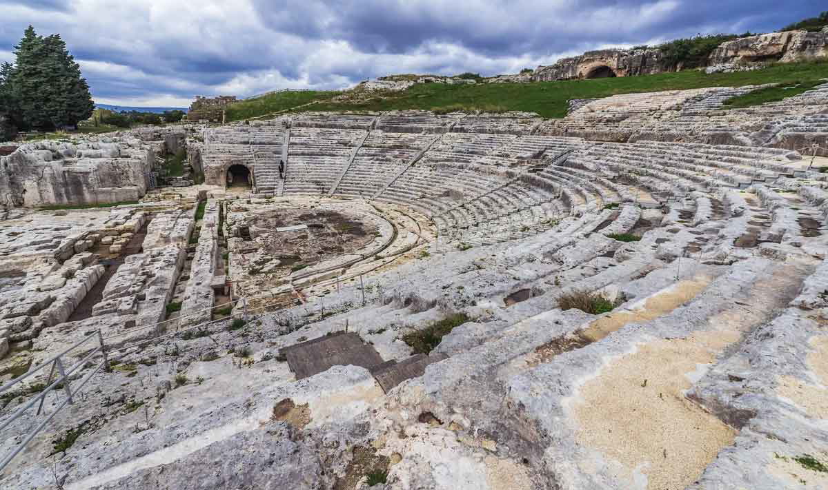 Syracuse Theatre 5th century Siciletourisme