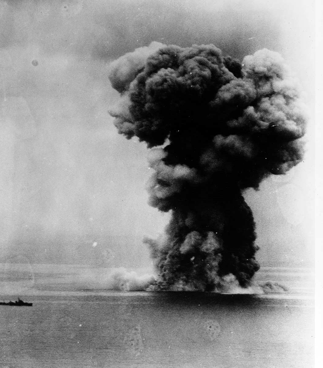 UN Yamato ship explosion
