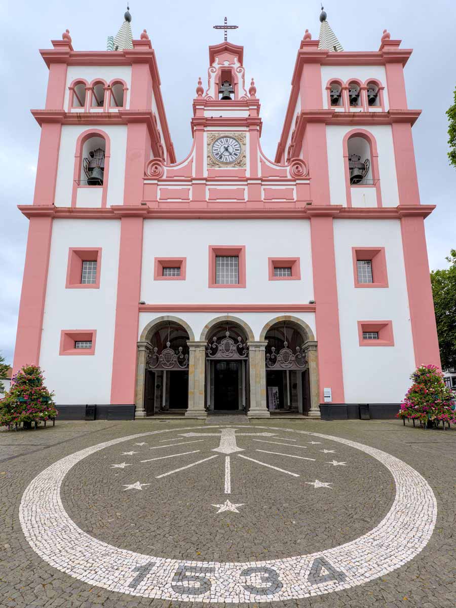 angra cathedral azores