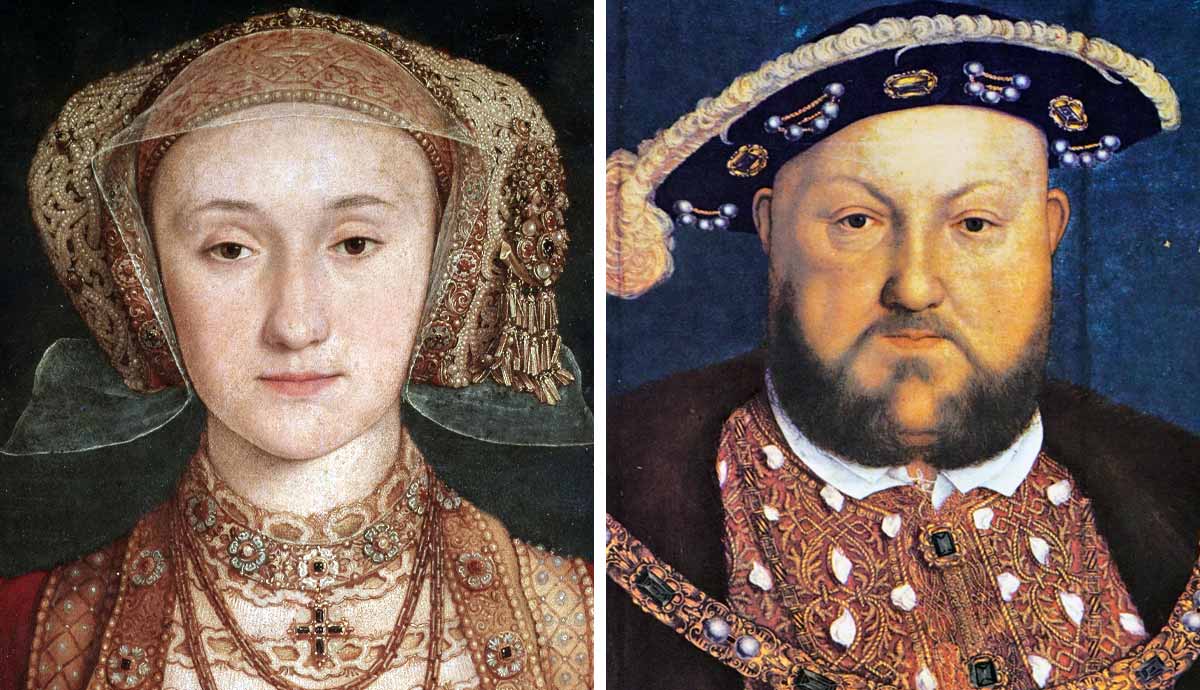 Portraits of Anne of Cleves and Henry VIII