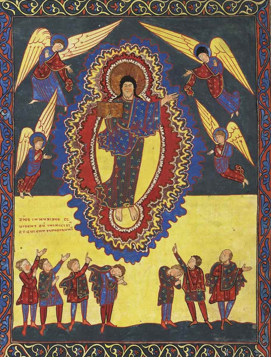 appearance christ clouds the lords prayer