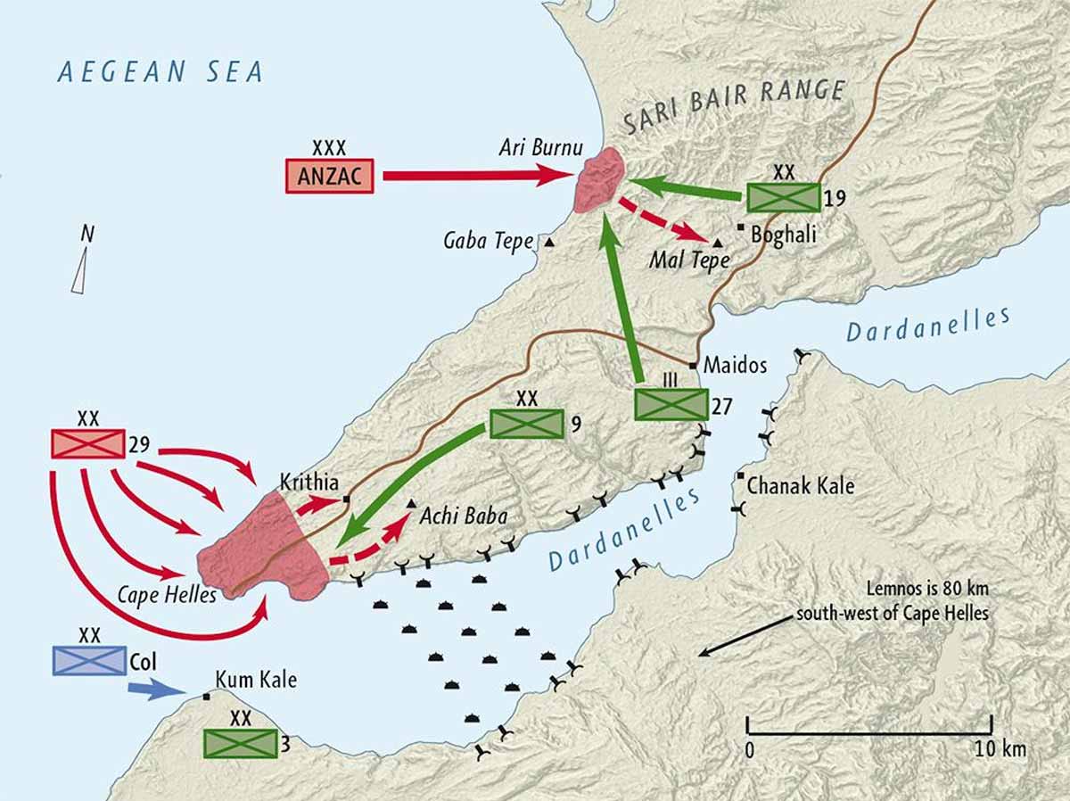 battle of gallipoli 1915