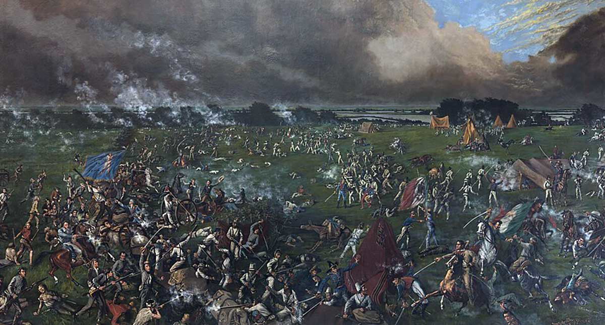 battle san jacinto painting