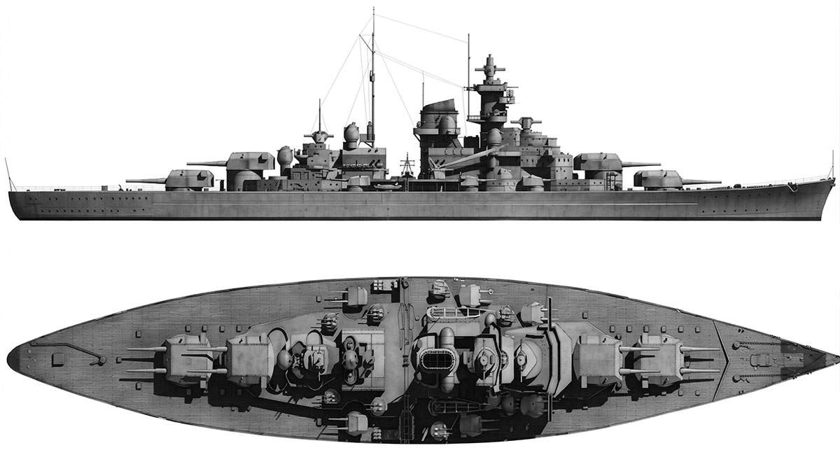 battleship tirpitz WWII