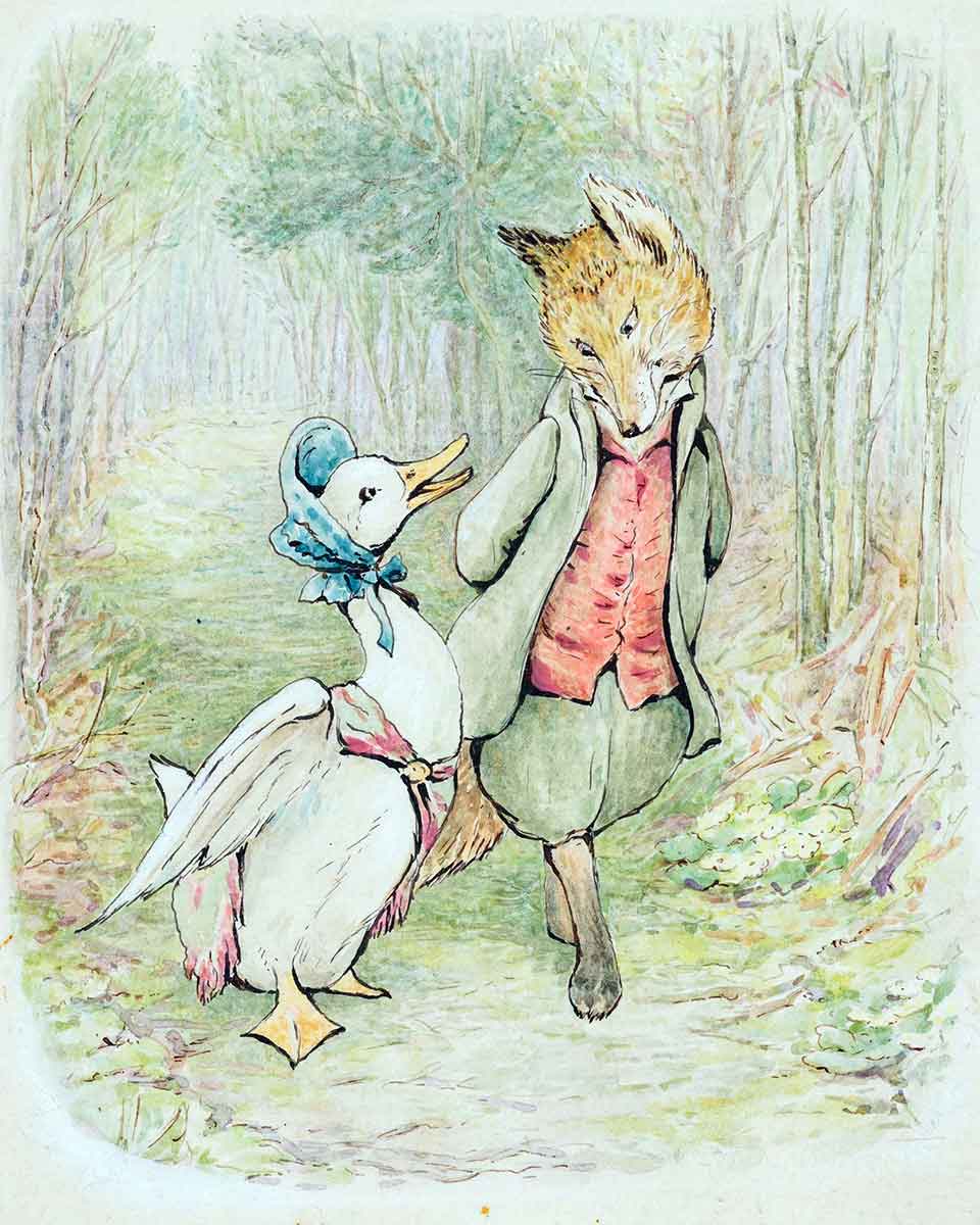 beatrix potter jemima puddle duck 1908