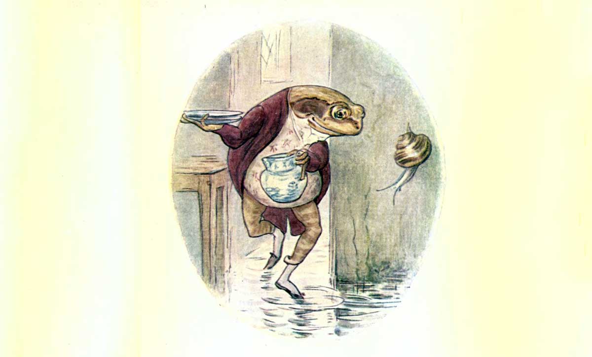 beatrix potter mr jeremy fisher 1906
