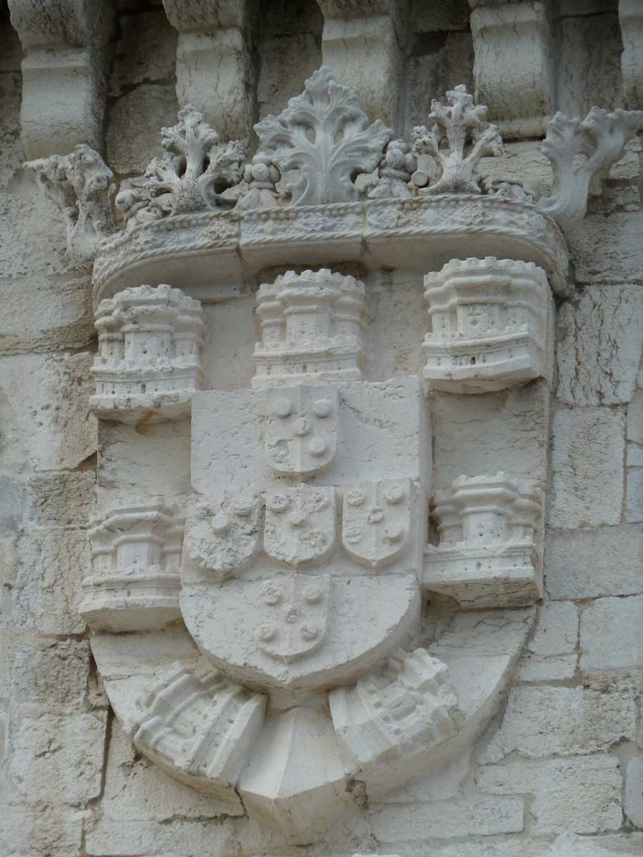 belem tower portugese coat of arms