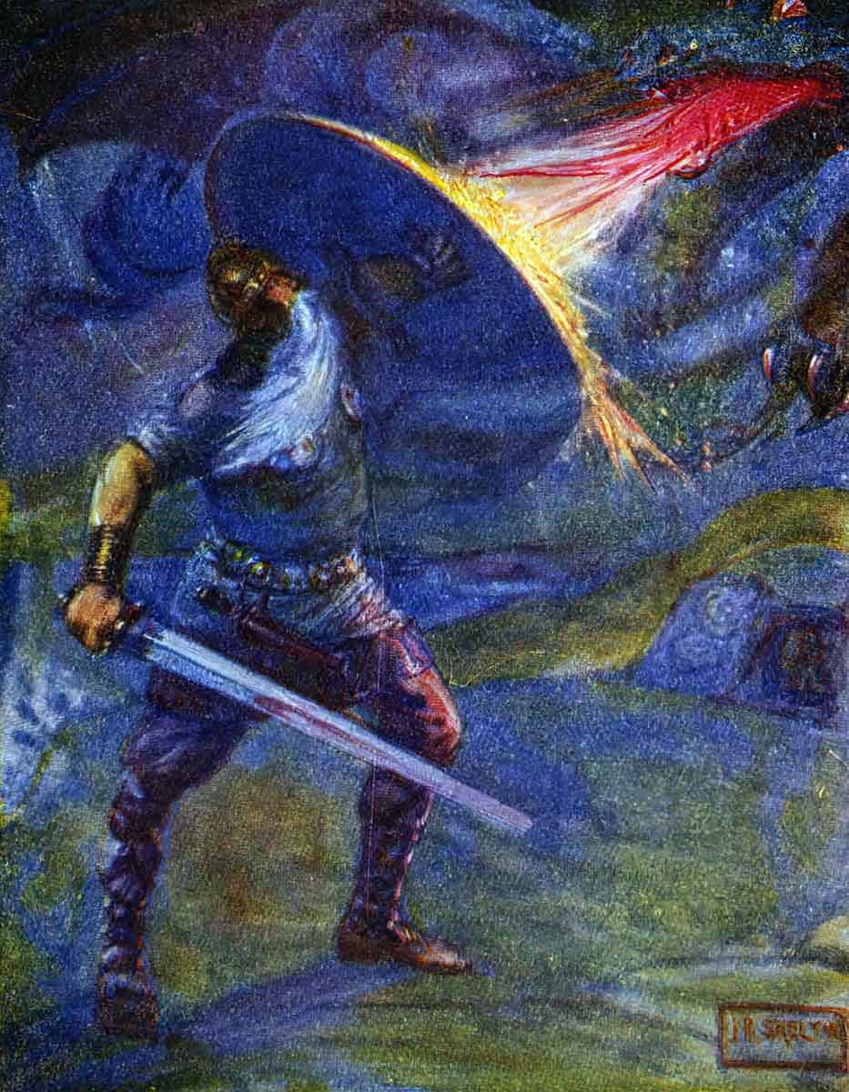beowulf and the dragon