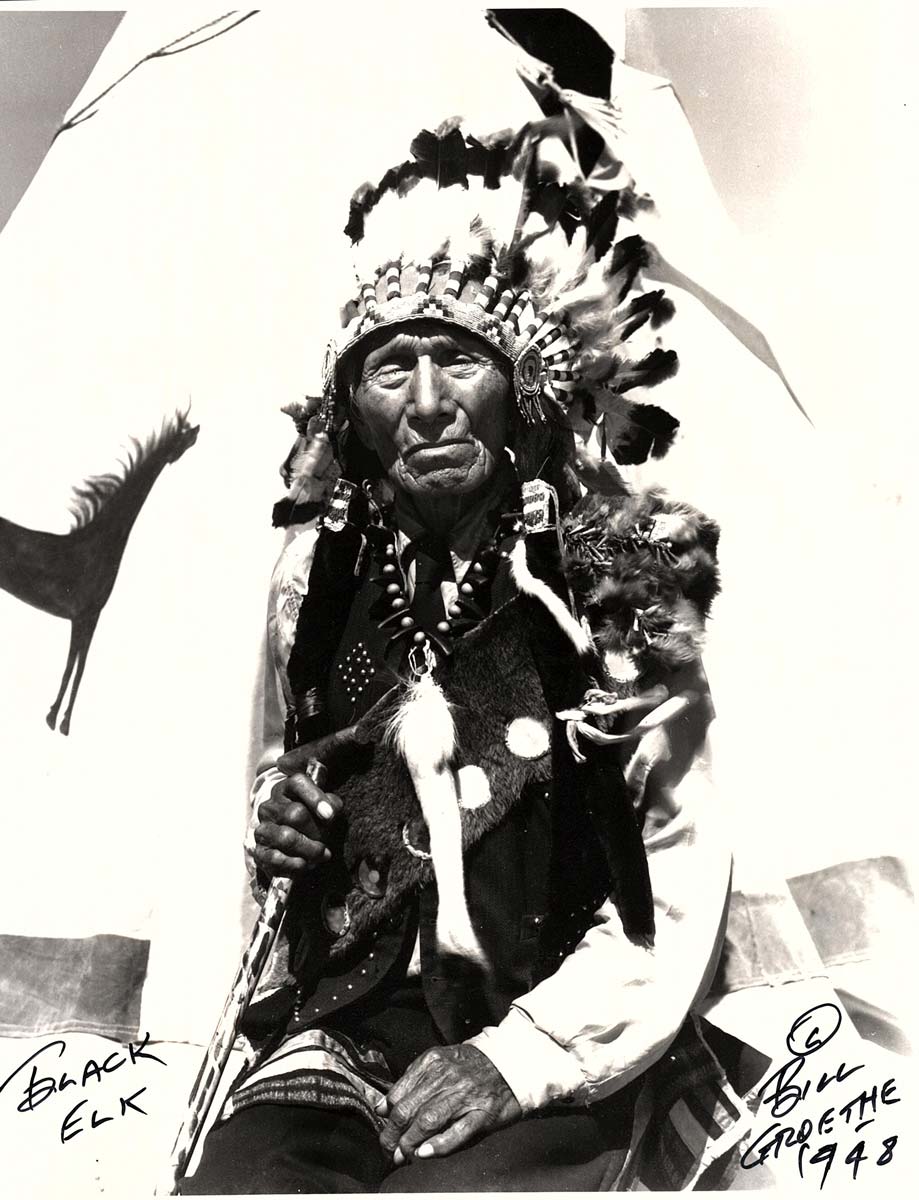 black elk headdress 1948
