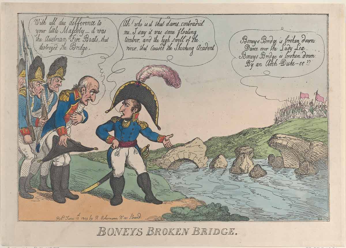boneys broken bridge cartoon