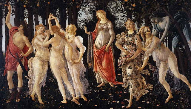 sandro botticelli primavera painting