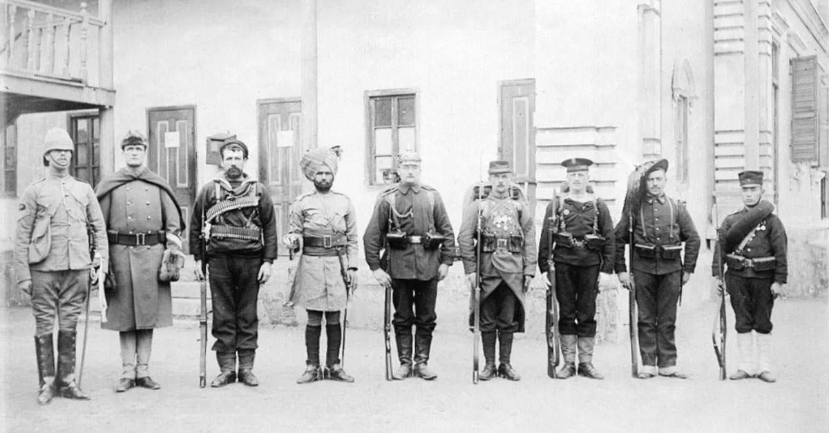 boxer rebellion allied troops