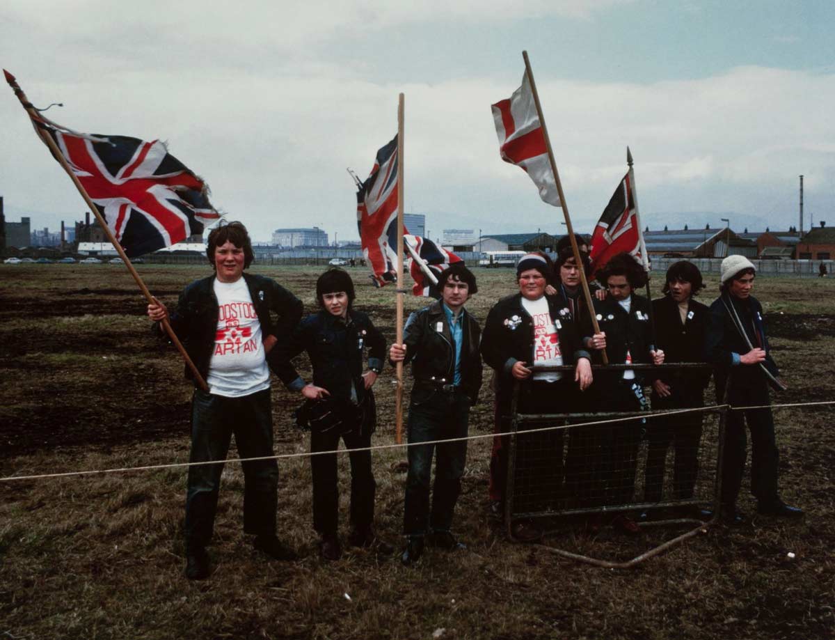 british flag men the troubles