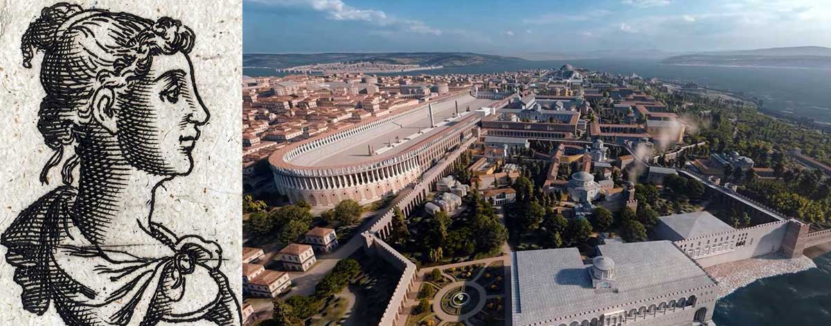 byzantine constantinople view