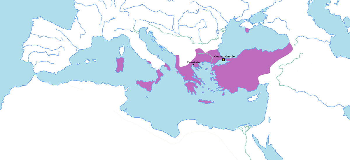 byzantine empire 802