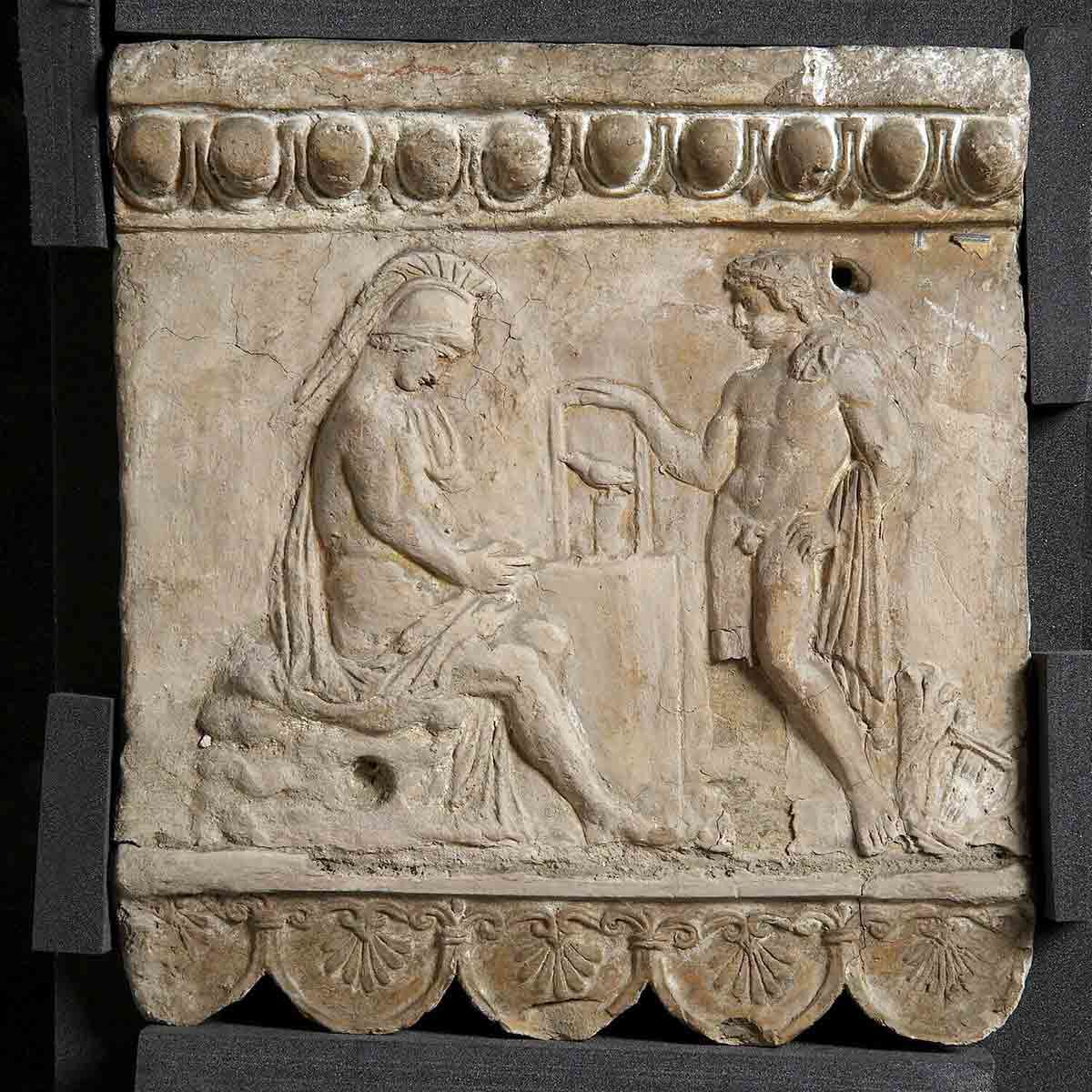 campana plaque apollo warrior