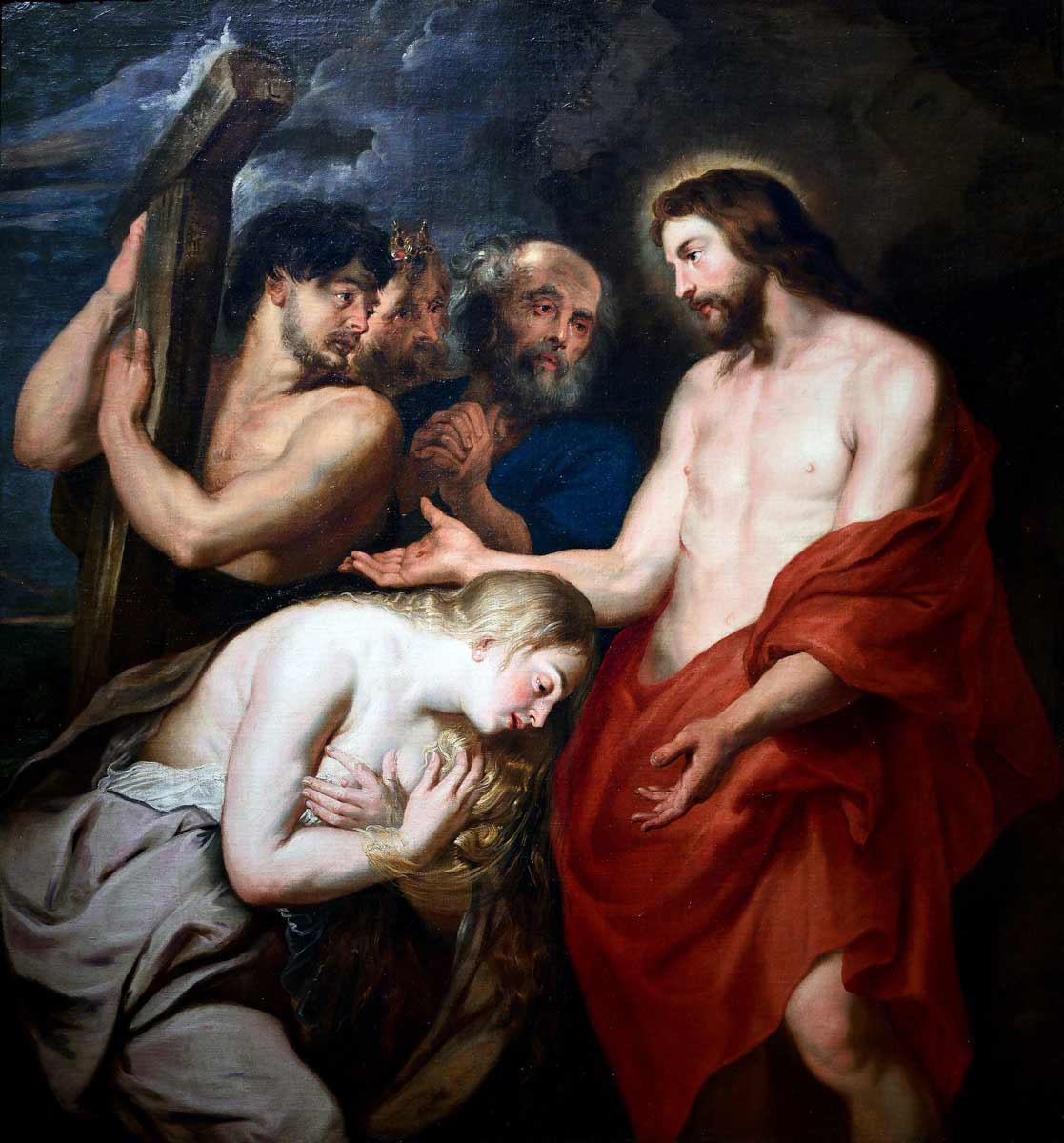 christ penitent sinners pieter paul rubens