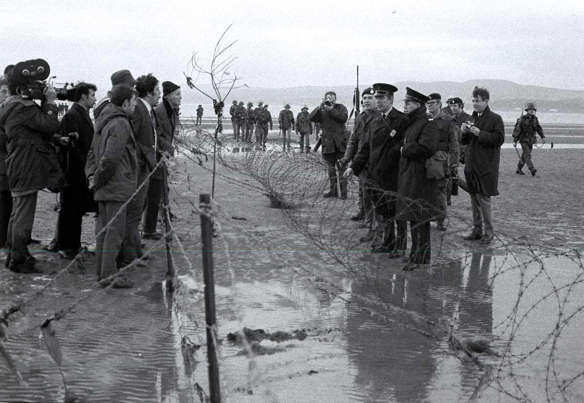 civil rights protester paras the troubles