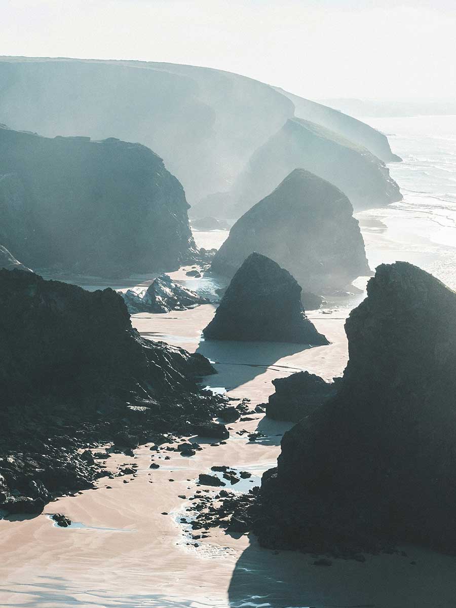 coast of cornwall