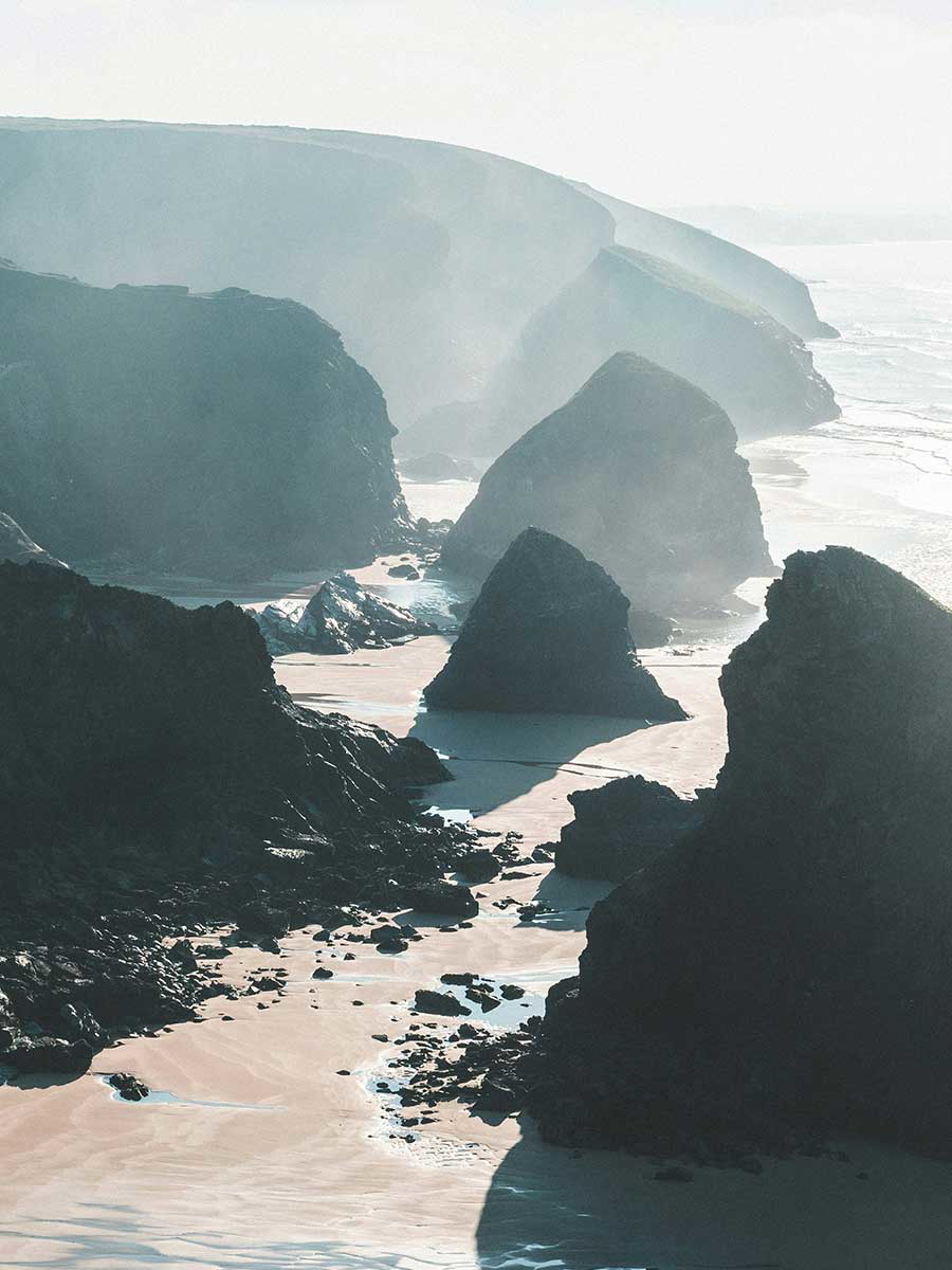 coast of cornwall