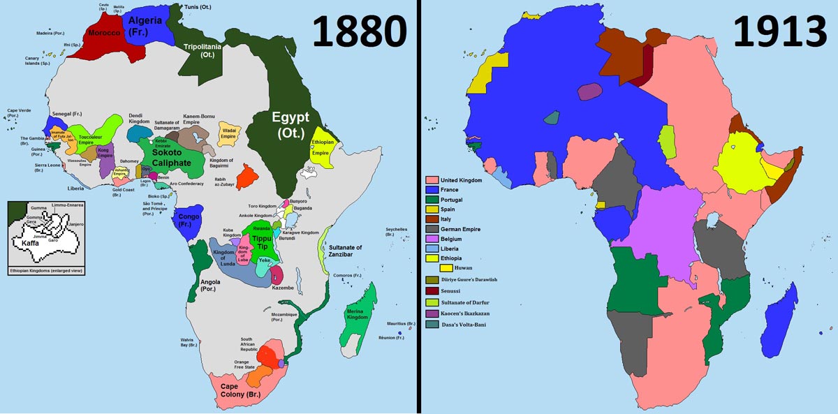 colonialism expands in africa 1880s