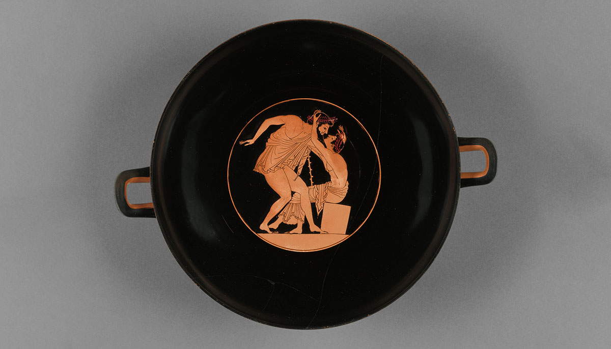 cup depicting pederasty agoge