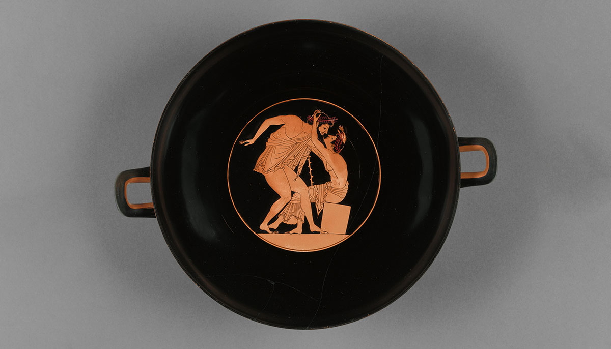cup depicting pederasty agoge
