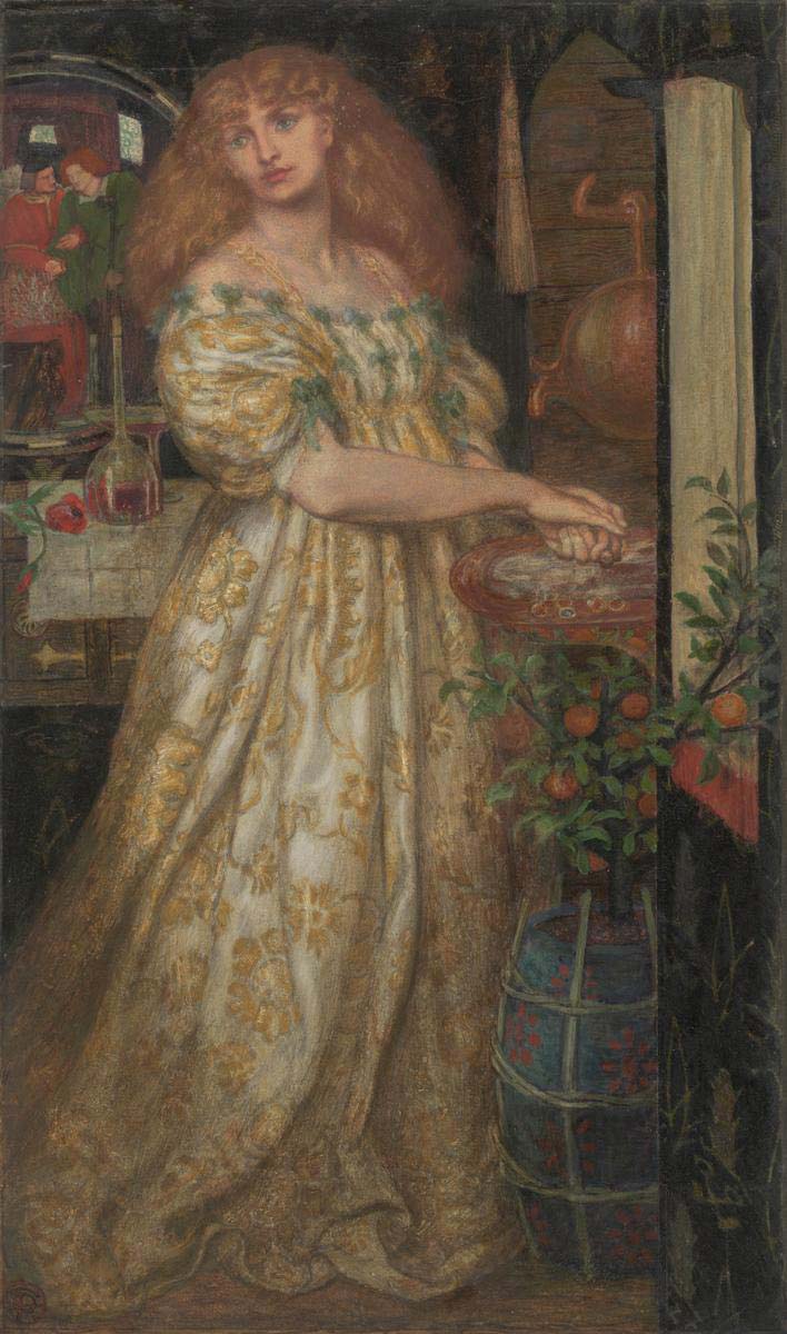 dante gabriel rossetti lucrezia borgia